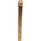 Ekena Millwork Thorton Block Rough Sawn Bracket, Western Red Cedar, 4"W x 44"D x 48"H BKT04X44X48THR05RWR - alternate 2